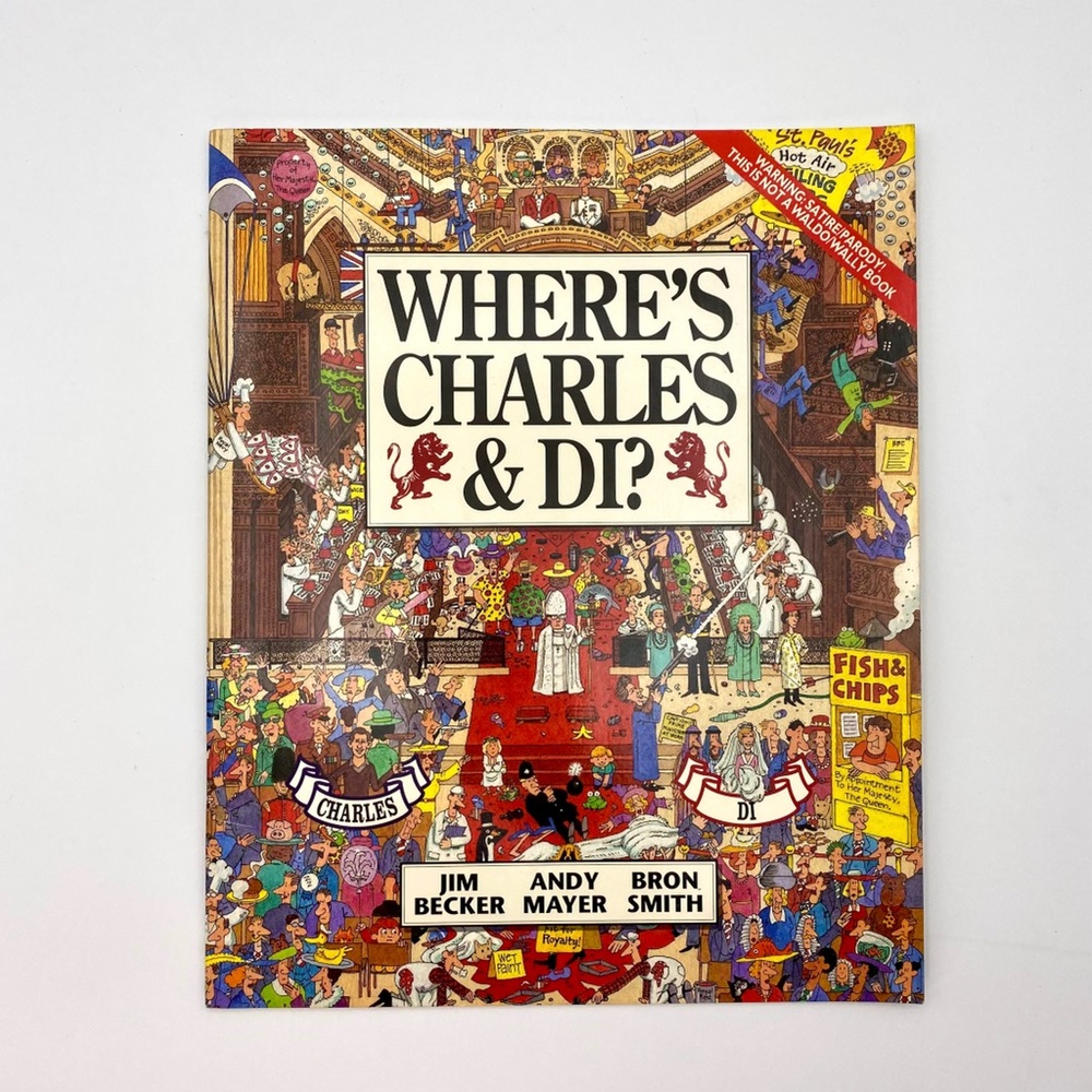Where’s Charles & Di? Royal family puzzle book